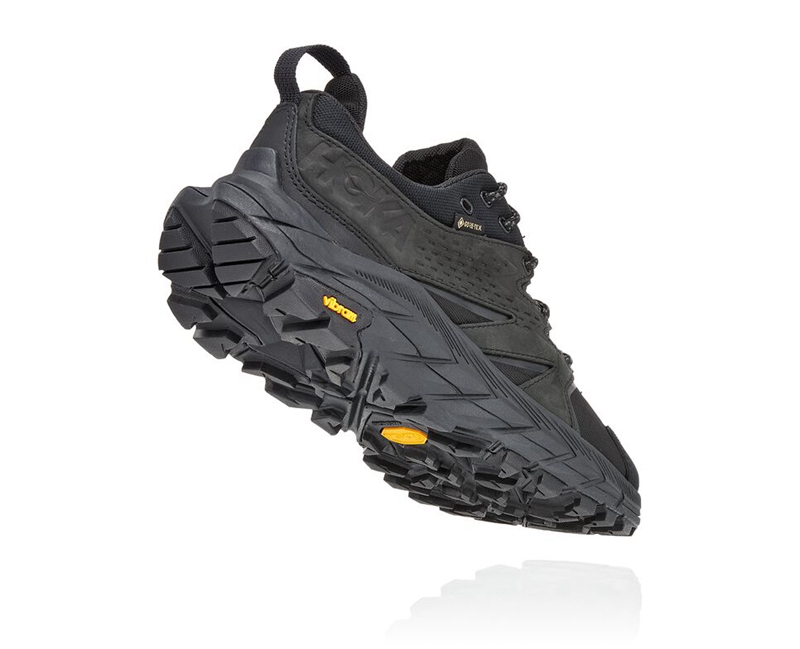 Hoka Hiking Boots Best Discount - Black Anacapa Low GORE-TEX Womens